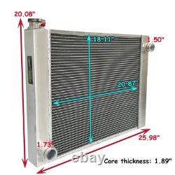 26 x 19 Universal Radiator Fit Sport Mod Late Model Race Pro Crossflow