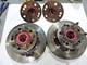 (2) Steel 5x5 Hubs With Bearings / Studs Drive Plates Rotors Late Model Nascar