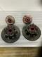 (2) Steel 5x5 Hubs With Bearings / Studs Drive Plates Rotors Late Model Nascar
