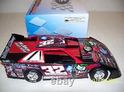 #32 Bobby Pierce 2017 Joker Rides Again World 100 Adc 1/24 Dirt Late Model
