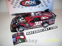 #32 Bobby Pierce 2017 Joker Rides Again World 100 Adc 1/24 Dirt Late Model