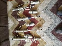 4 afco silver series double adjustment late model dirt car race shocks
