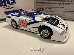 #99 David Reutimann diecast 1/24 Dirt Late Model NASCAR Prelude 1/500