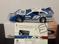 #9 Devin Moran 2020 Cancer Awareness 1/24 Adc Dirt Late Model Diecast #65 Of 250