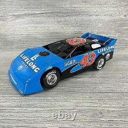 ADC 124 Bobby Labonte #43 Lifelong Locks 2007 Charger Late Model Dirt Prelude