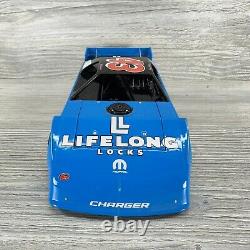 ADC 124 Bobby Labonte #43 Lifelong Locks 2007 Charger Late Model Dirt Prelude