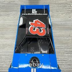 ADC 124 Bobby Labonte #43 Lifelong Locks 2007 Charger Late Model Dirt Prelude