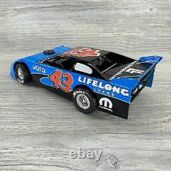 ADC 124 Bobby Labonte #43 Lifelong Locks 2007 Charger Late Model Dirt Prelude