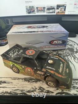 ADC 124 Diecast late model #18 Bloomquist Autographed Black Green Red
