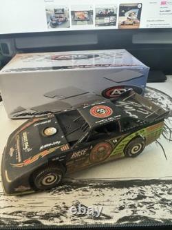 ADC 124 Diecast late model #18 Bloomquist Autographed Black Green Red