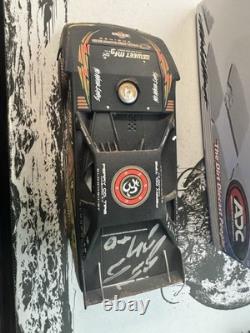ADC 124 Diecast late model #18 Bloomquist Autographed Black Green Red