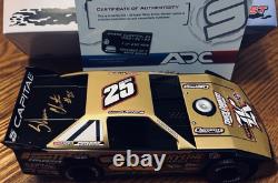 ADC 124 Shane Clanton #25 White Series Dirt Late Model Diecast Auto LE