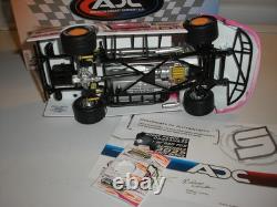 ADC 1/24 Bobby Pierce Neon World 100 Pink Lucas Oil Outlaw Late Model Dirt Car
