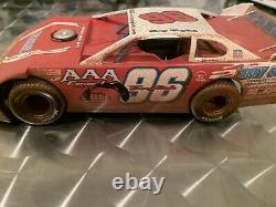 ADC 1/24 Die Cast Dirt Late Model 2 Cars/Trailer Jeremy Miller & Terry English