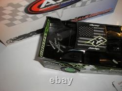 ADC 1/24 Jason Feger Autographed 2021 Titan Lucas Oil Outlaw Late Model Dirt Car