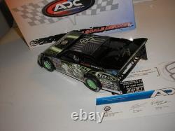 ADC 1/24 Jason Feger Autographed 2021 Titan Lucas Oil Outlaw Late Model Dirt Car