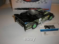 ADC 1/24 Jason Feger Autographed 2021 Titan Lucas Oil Outlaw Late Model Dirt Car