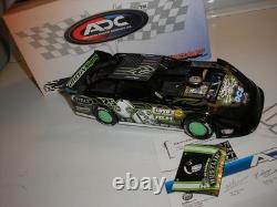 ADC 1/24 Jason Feger Autographed 2021 Titan Lucas Oil Outlaw Late Model Dirt Car