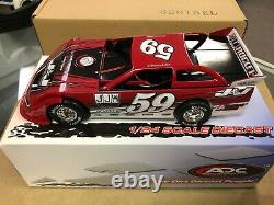 ADC 2020 Chad Julius #59 Dirt Late Model Diecast 1/24 scale DR220M268 RED