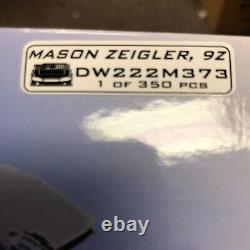 ADC 2022 Mason Zeigler #9Z Dirt Late Model 124 Scale NIB DW222M373 1 of 350