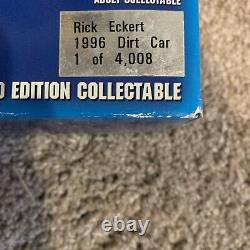 AUTOGRAPHED 1996 RICK ECKERT 124 Action DIRT LATE MODEL 1 of 4,008