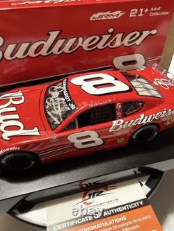 AUTOGRAPHED Dale Earnhardt Jr. #8 Budweiser Late Model 2024 1/24 Nascar Diecast