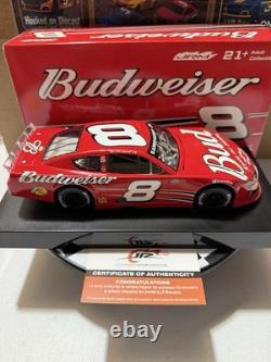 AUTOGRAPHED Dale Earnhardt Jr. #8 Budweiser Late Model 2024 1/24 Nascar Diecast