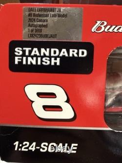AUTOGRAPHED Dale Earnhardt Jr. #8 Budweiser Late Model 2024 1/24 Nascar Diecast