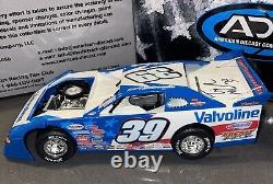 AUTOGRAPHED Tim McCreadie 1/24 ADC #39 Valvoline Dirt Late Model DieCast