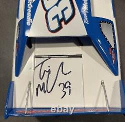 AUTOGRAPHED Tim McCreadie 1/24 ADC #39 Valvoline Dirt Late Model DieCast