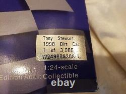 Action Xtreme Tony Stewart #98 JD Byrider 1998 Dirt Late Model 1 of 3000 1/24