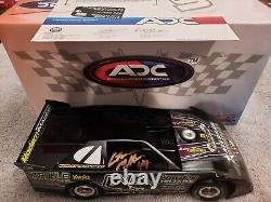 Adc 2016 Chris Madden 1/24 Dirt Late Model Diecast Signed