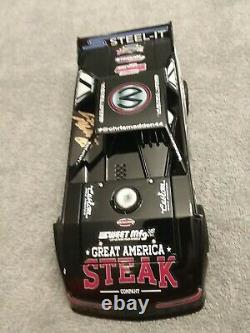 Adc 2018 Chris Madden 1/24 Dirt Late Model Diecast Signed