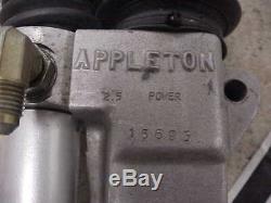 Appleton 2.5 Ratio Power Steering Rack UMP Dirt Late Model 18-1/2 Sweet QQQ6