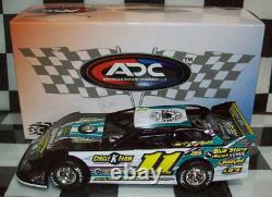 Austin Stover #11 2024 1/24 Adc Dirt Late Model Diecast Car Autographed Car