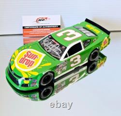 Autographed Dale Earnhardt Jr 2024 Sun Drop #3 Late Model Diecast 1/24 Action