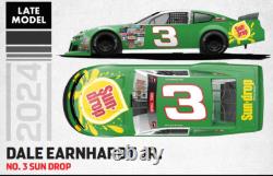 Autographed Dale Earnhardt Jr 2024 Sun Drop #3 Late Model Diecast 1/24 Action