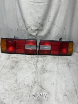 BMW E30 Late Model Rear Taillights L & R Tail Light Lamp OEM Complete Assembly