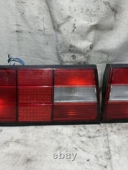 BMW E30 Late Model Rear Taillights L & R Tail Light Lamp OEM Complete Assembly