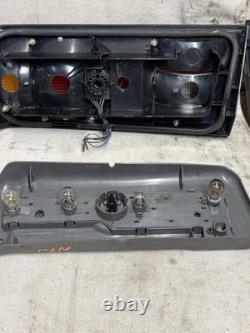 BMW E30 Late Model Rear Taillights L & R Tail Light Lamp OEM Complete Assembly