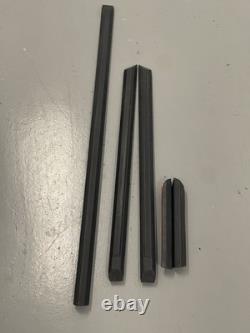 BMW E30 Late Model Sedan 4 Doors Black Shadowline Molding Trim Impact Set