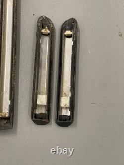 BMW E30 Late Model Sedan 4 Doors Black Shadowline Molding Trim Impact Set