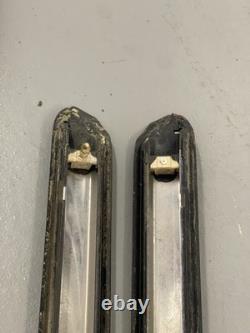 BMW E30 Late Model Sedan 4 Doors Black Shadowline Molding Trim Impact Set