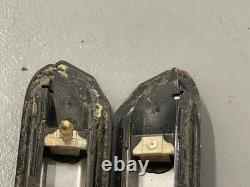 BMW E30 Late Model Sedan 4 Doors Black Shadowline Molding Trim Impact Set