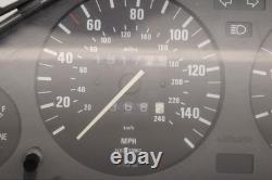 BMW OEM E30 87-92 MotoMeter Instrument Cluster Late Model MPH 192K 1381854