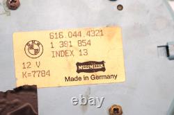 BMW OEM E30 87-92 MotoMeter Instrument Cluster Late Model MPH 192K 1381854