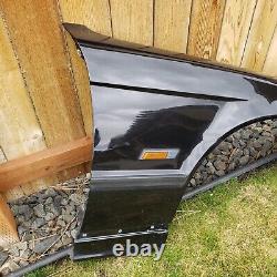 BMW e34 Front Right Passenger Side Fender Black Late Model Facelift 1995