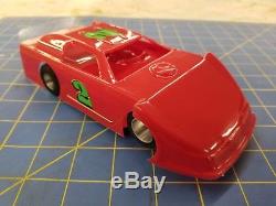 B&E Dirt Late Model RTR Red #2 1/24 Slot Car from Mid America Raceway