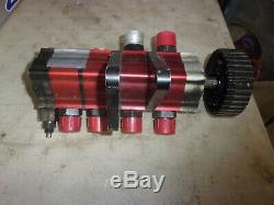 Barnes 4 stage dry sump oil pump BBC dirt modified race car late model hot rod