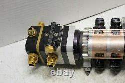 Barnes 4 stage dry sump oil pump with KSE pump dirt late model weaver SCP